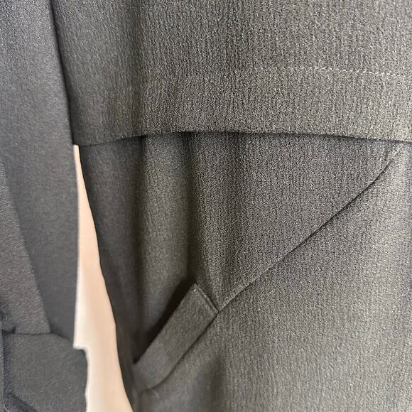 Leith Unstructured Long Black Blazer Size Small - Picture 3 of 8